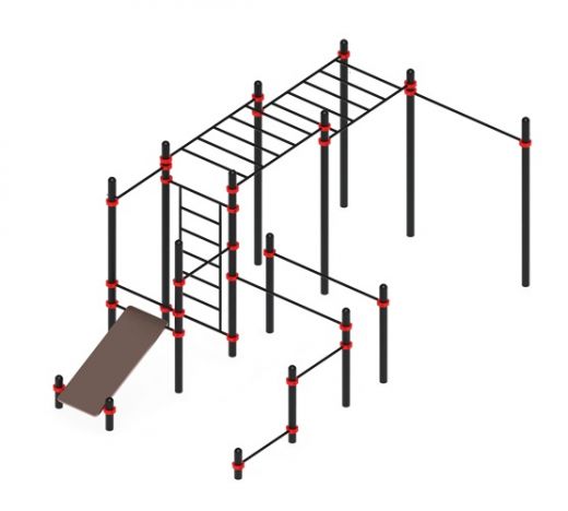 Воркаут Комплекс 22 (89) 3380х7370х2600