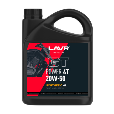 Lavr GT Power 4T 20W-50 SN Motoline, 4л