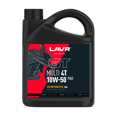 Lavr GT Multi 4T 10W-50 Motoline, 4л