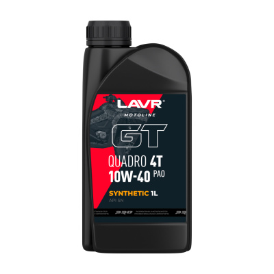 Lavr GT Quadro 4Т 10W-40 Motoline, 1л