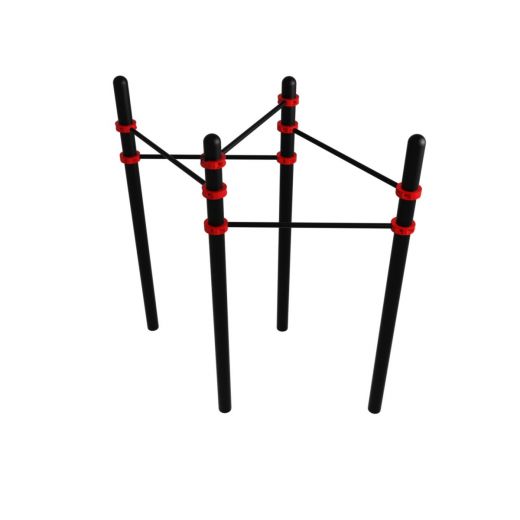 Воркаут Ромб (108) 2420х1510х2600