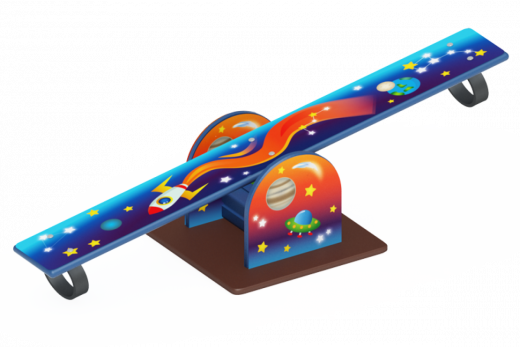 Качалка-балансир Переносной 1500х500х320