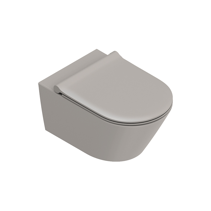 Безободковый подвесной унитаз Catalano Zero 111550001 55х35 см ФОТО