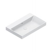 Раковина Catalano Zero 120750001 75x50 см без отверстий цвет белый глянцевый схема 1 Раковина Catalano Zero 120750001 75x50 см без отверстий цвет белый глянцевый схема 1