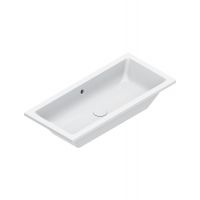 Раковина Catalano ZERO 124810001 встраиваемая под столешницу 80x37 см цвет белый глянцевый схема 1