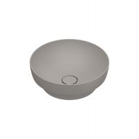 Раковина Catalano Sfera 524400032 40 см встраиваемая без отверстий цвет Tortora Satinato схема 1