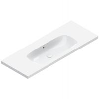 Раковина встраиваемая/подвесная Catalano Alvea 621210001 120x46 см покрытие Cataglaze+ цвет белый глянцевый схема 1