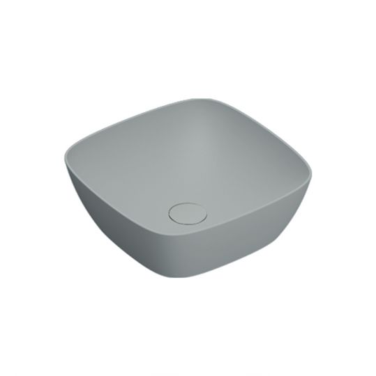 Раковина накладная Catalano Alvea 622400001 40x40 см без отв. под смеситель покрытие Cataglaze+ схема 5