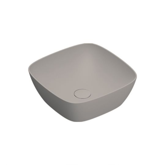 Раковина накладная Catalano Alvea 622400001 40x40 см без отв. под смеситель покрытие Cataglaze+ схема 9