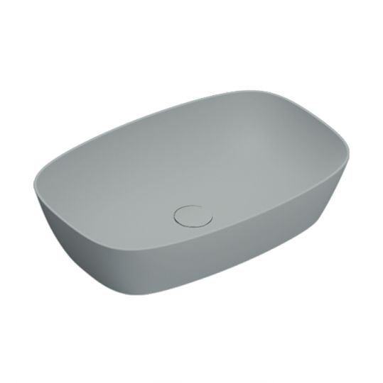 Раковина накладная Catalano Alvea 622600001 60x40 см без отв. под смеситель покрытие Cataglaze+ схема 5