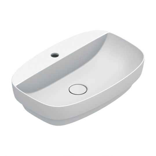 Раковина встраиваемая Catalano Alvea 625601001 60x40 см с 1 отв. под смеситель покрытие Cataglaze+ схема 2