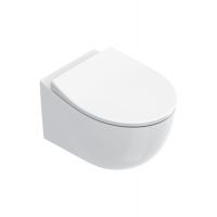 Унитаз подвесной Catalano Italy 711520001 52x37 см безободковый  смыв Tornado покрытие Cataglaze+ без крепежа цвет белый глянцевый 711520001 схема 1