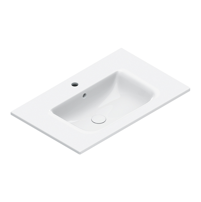 Раковина подвесная Catalano Italy 720810001 80x50 см покрытие Cataglaze+ цвет белый глянцевый ФОТО