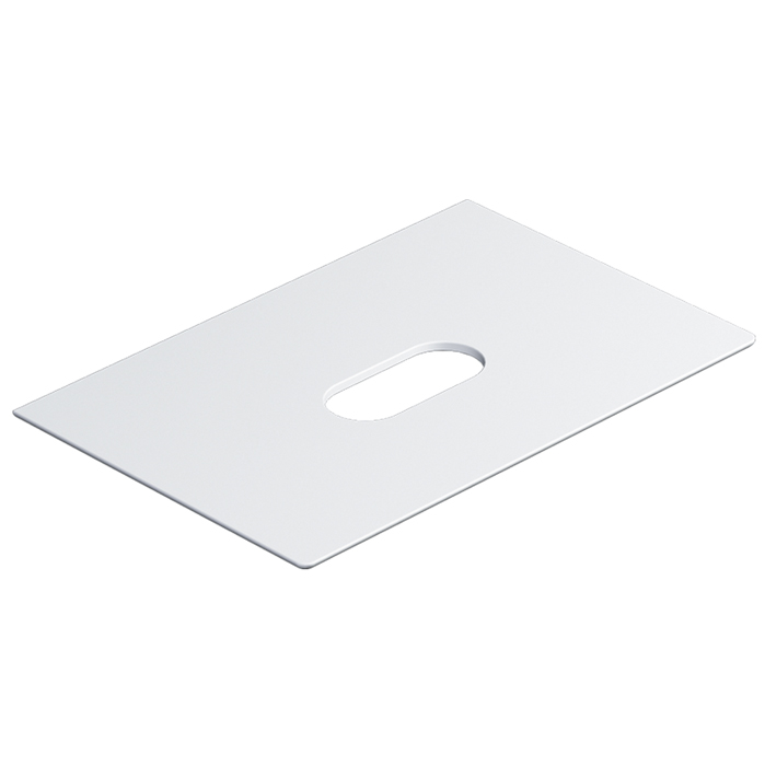 Столешница керамическая Catalano 830750021 75x50см с отверстием  цвет: белый матовый