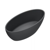 Ванна Catalano Solid 7239010022 165x80 см отдельностоящая цвет: черный матовый схема 1