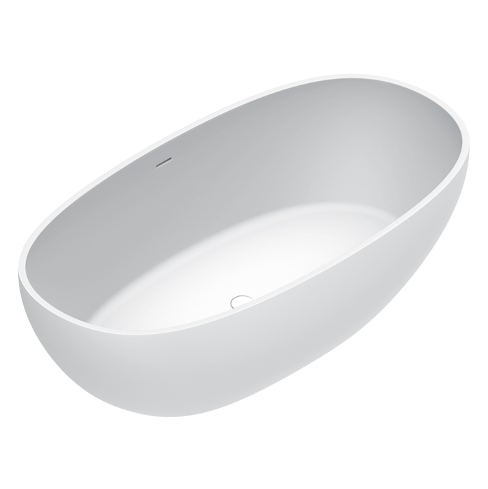 Изображение Ванна Catalano Solid 7239020021 176х91 см с переливом цвет: белый матовый