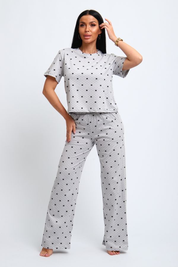 Пижама женская 307 [светло серый]