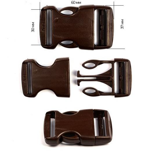 Застежка Фастекс 30 мм , нагрузка 80 кг Разные цвета AS00661