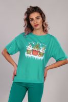 Футболка женская 108 [зеленый]