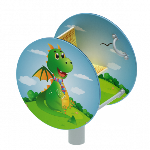 Качалка Дракоша 720х580х870