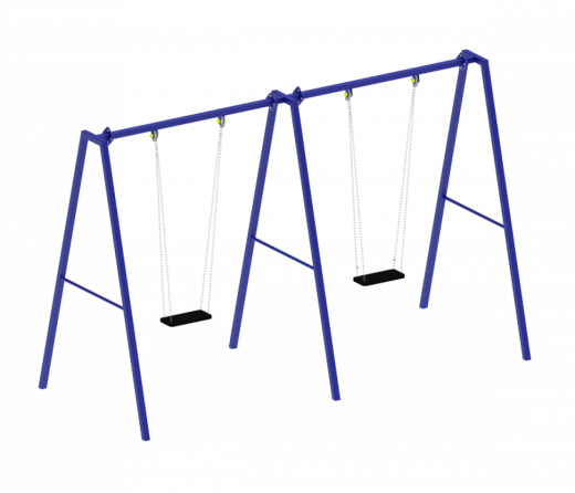 Качели 2400 двойные 3650х1530х2500