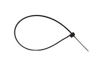 Хомут-стяжка 350х5,0(4,8) GR fix, нейлоновая, черная (100шт/уп)