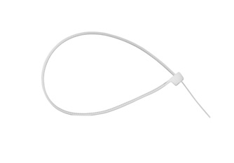 Хомут-стяжка 300х5,0(4,8) GR fix, нейлоновая, белая (100шт/уп)