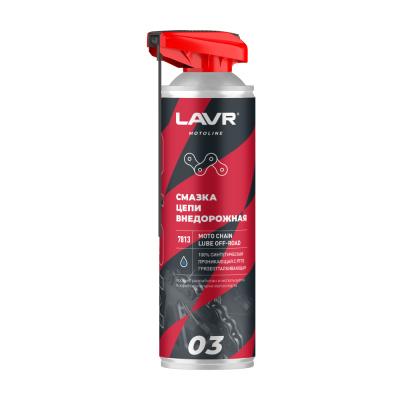 Lavr Motoline Смазка цепи внедорожная, 650мл