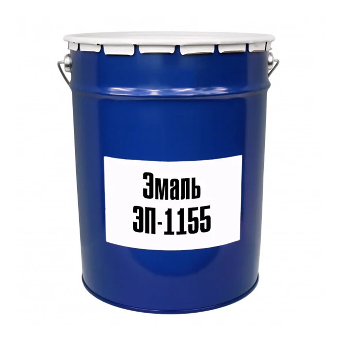 Эмаль ЭП-1155 Д Россия «Стандарт», серая, комплект, 25кг.