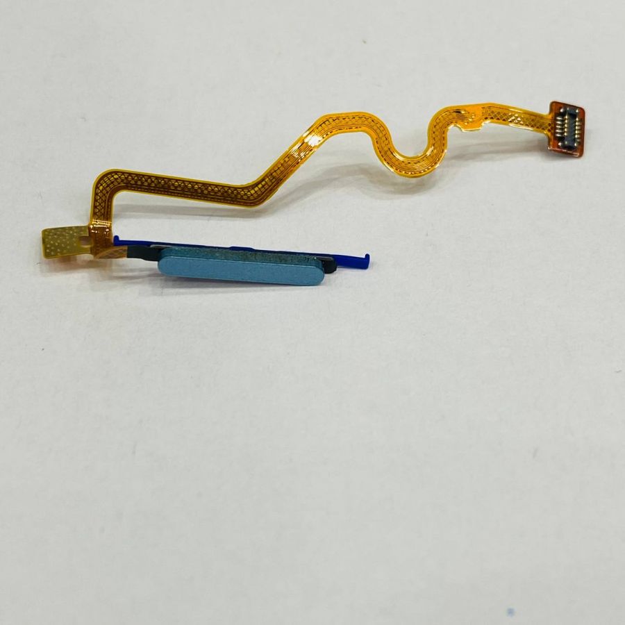 Tecno spark 20 шлейф с отпечатком пальца оригинал с разбора синий