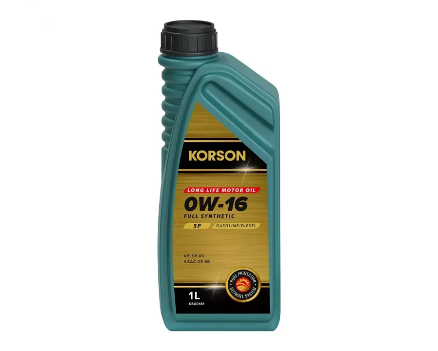 Korson Full Synthetic 0W⁠-⁠16 SP, 1л