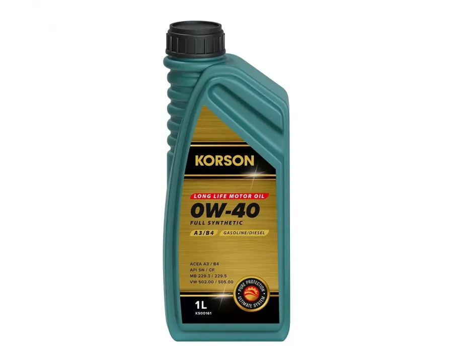 Korson Full Synthetic A3/B4 0W⁠-⁠40, 1л