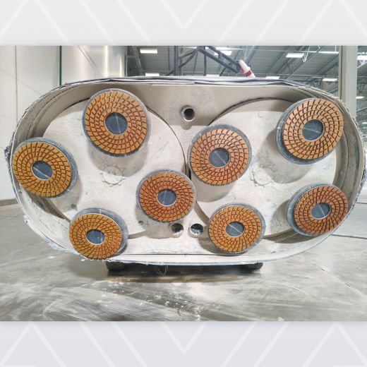 Алмазный инструмент для вертолетной полировки