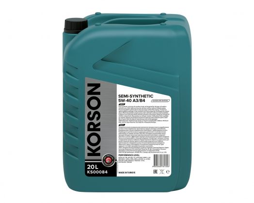 Korson Semi - Synthetic A3/B4 5W⁠-⁠40, 20 л