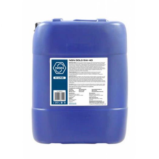 NGN Gold A-Line 5W-40, 20л