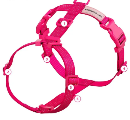 Шлейка для собак "про комфорт" L