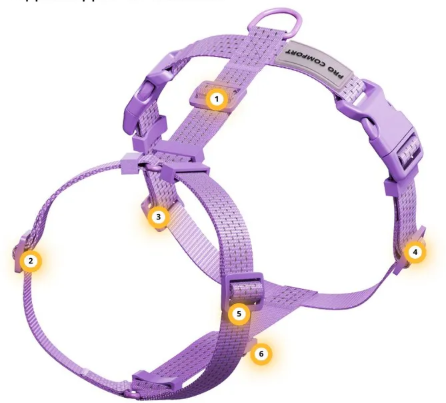 Шлейка для собак "про комфорт" XS