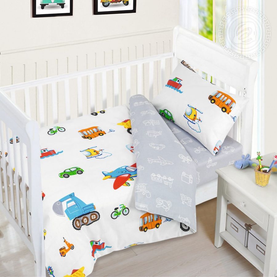 «Моторчик» (Бязь ясельная) постельное белье Бязь