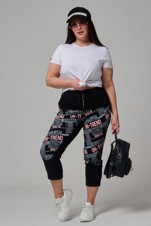 7496 брюки женские [черный]