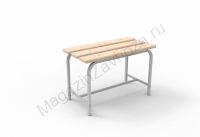 Скамья СТ Ш700хВ450хГ350 (Скамья гардеробная под шкаф ШРК 22-800 Ш700хВ450хГ350)