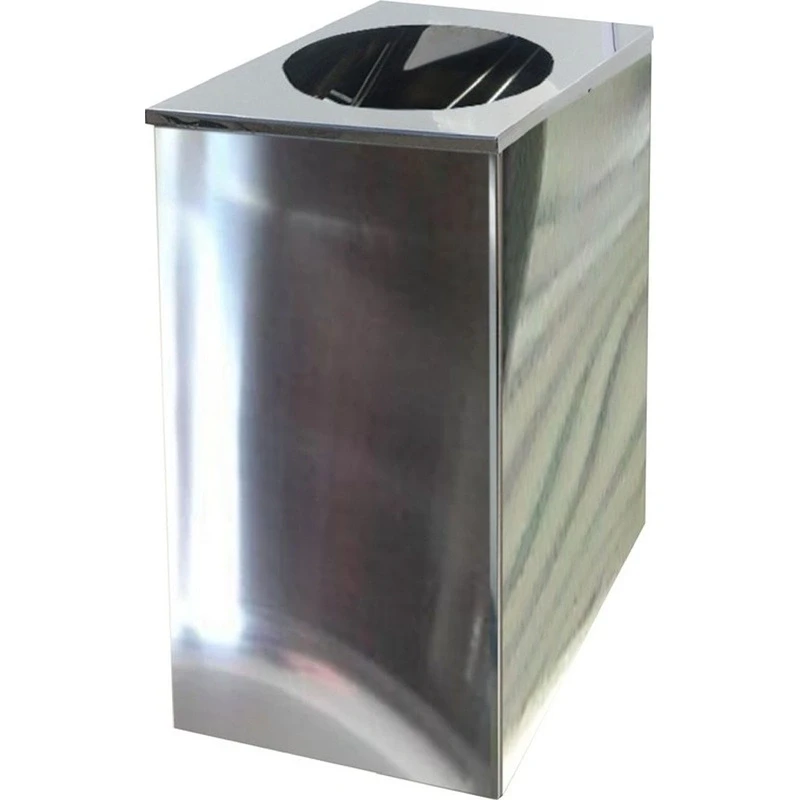 Урна уличная Квадро-26 хром