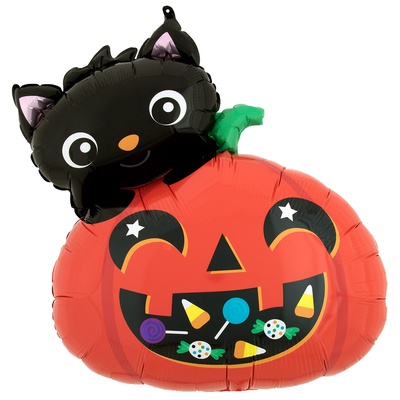 Шар-фигура "Тыква Джека" (63 см)