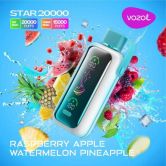 Vozol Star 20000 - Raspberry Apple Watermelon Pineapple (Малина Яблоко Арбуз Ананас)