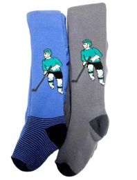 Детские махровые колготки С7821 "Хоккей"