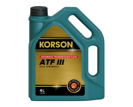 Korson Full Synthetic ATF III, 4л