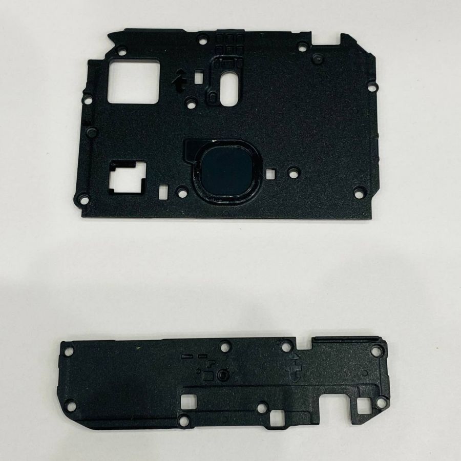 Tecno pop 7 прижимные  пластины  оригинал с разбора (с отпечатком пальца синим)