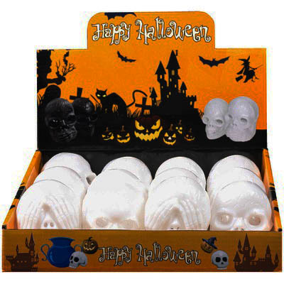 Свеча "Череп светодиодный" (12 шт)