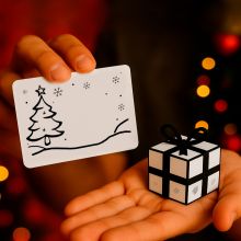 Новогодний фокус ПОДАРОК появление, предсказание