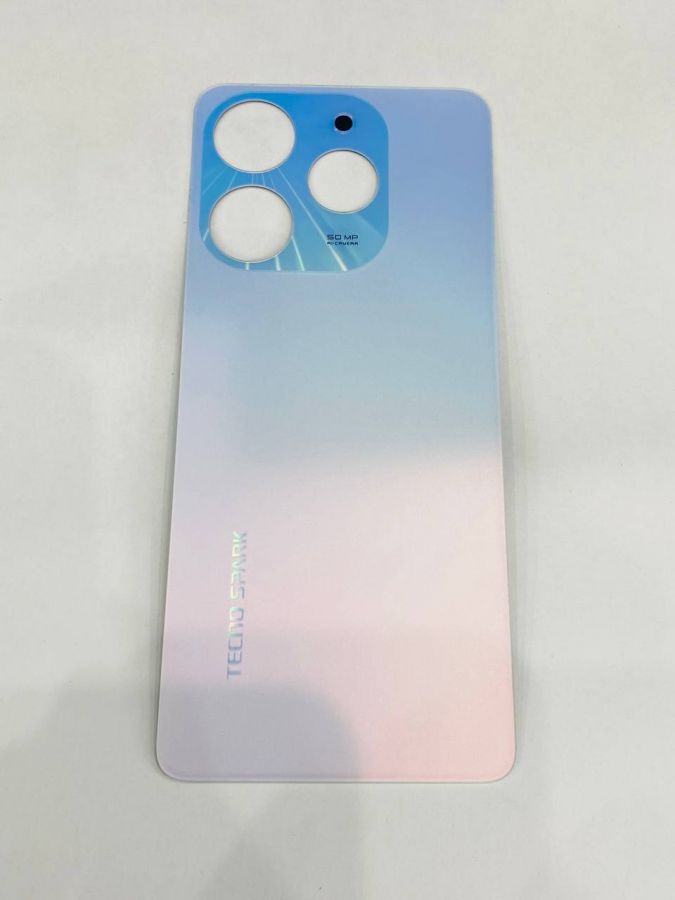 Tecno spark 10 Pro задняя крышка белая оригинал с разбора