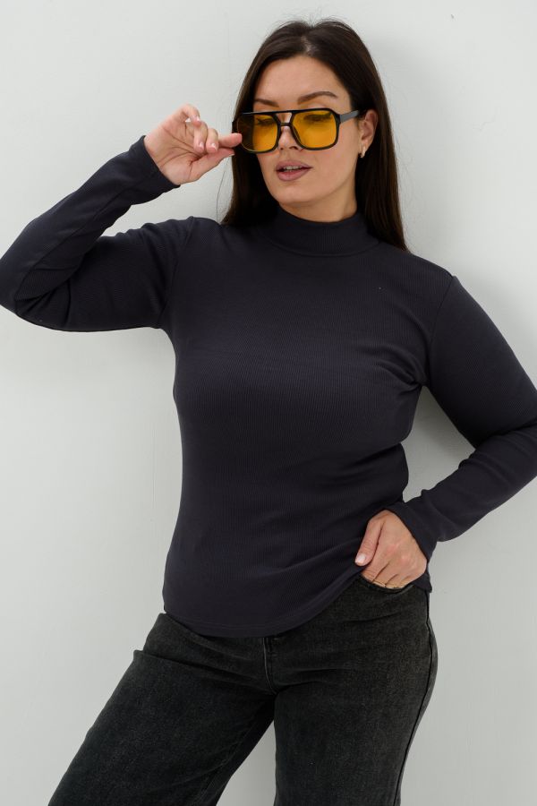 52713 Водолазка женская [графит]